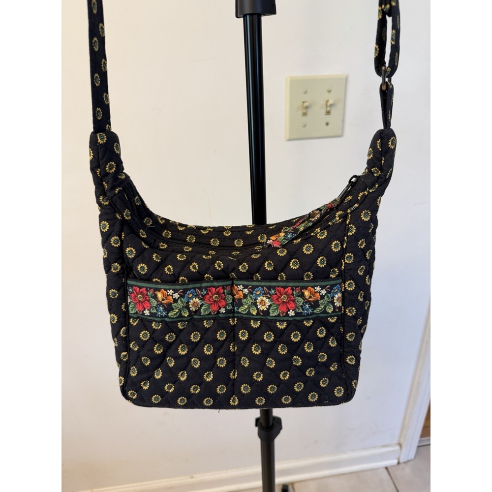 Vera Bradley 100% Cotton Quilted Purse Retired Print Vintage Tag Floral